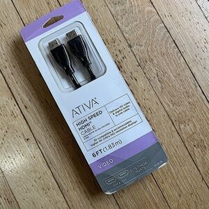 *NIB* ATIVA High Speed HDMI Cable
